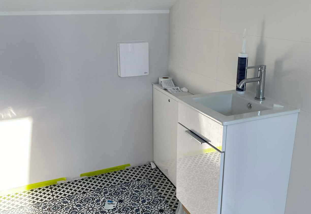 System wentylacji cicha kuchnia plus system rekuperacji decentralnej ZENair. Komfort i jakościowe powietrze w twoim domu